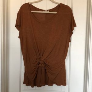 Mossimo knotted tee